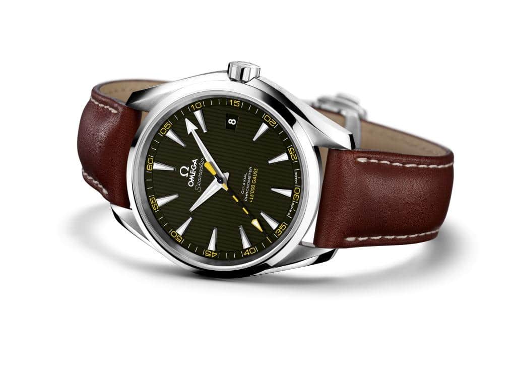Omega_Seamaster AT Anti-magnetic_on calf leather