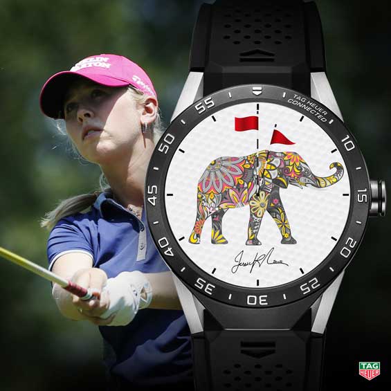 TAG Heuer Connected Watch Jessica Korda 2