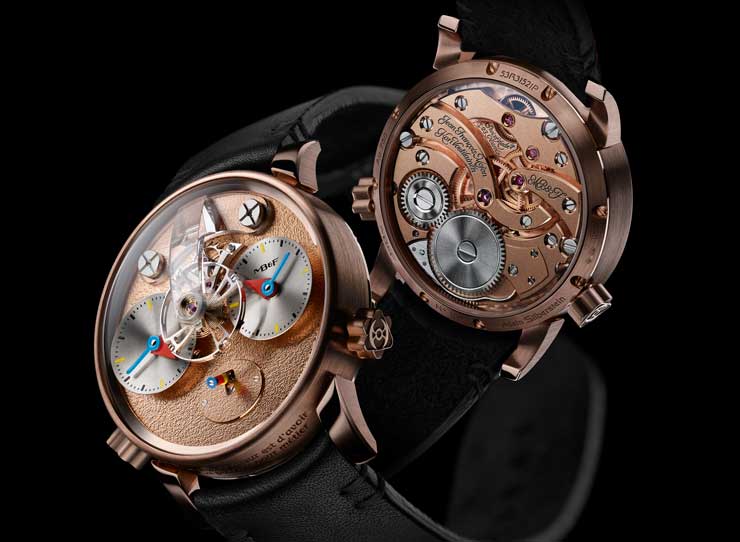 MB&F LM1 Silberstein Rotgold