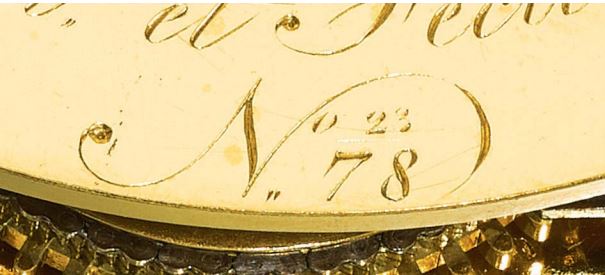Lot 38, a John Arnold watch circa 1781, sold for $722,318 at the Sotheby’s auction © Sotheby’s