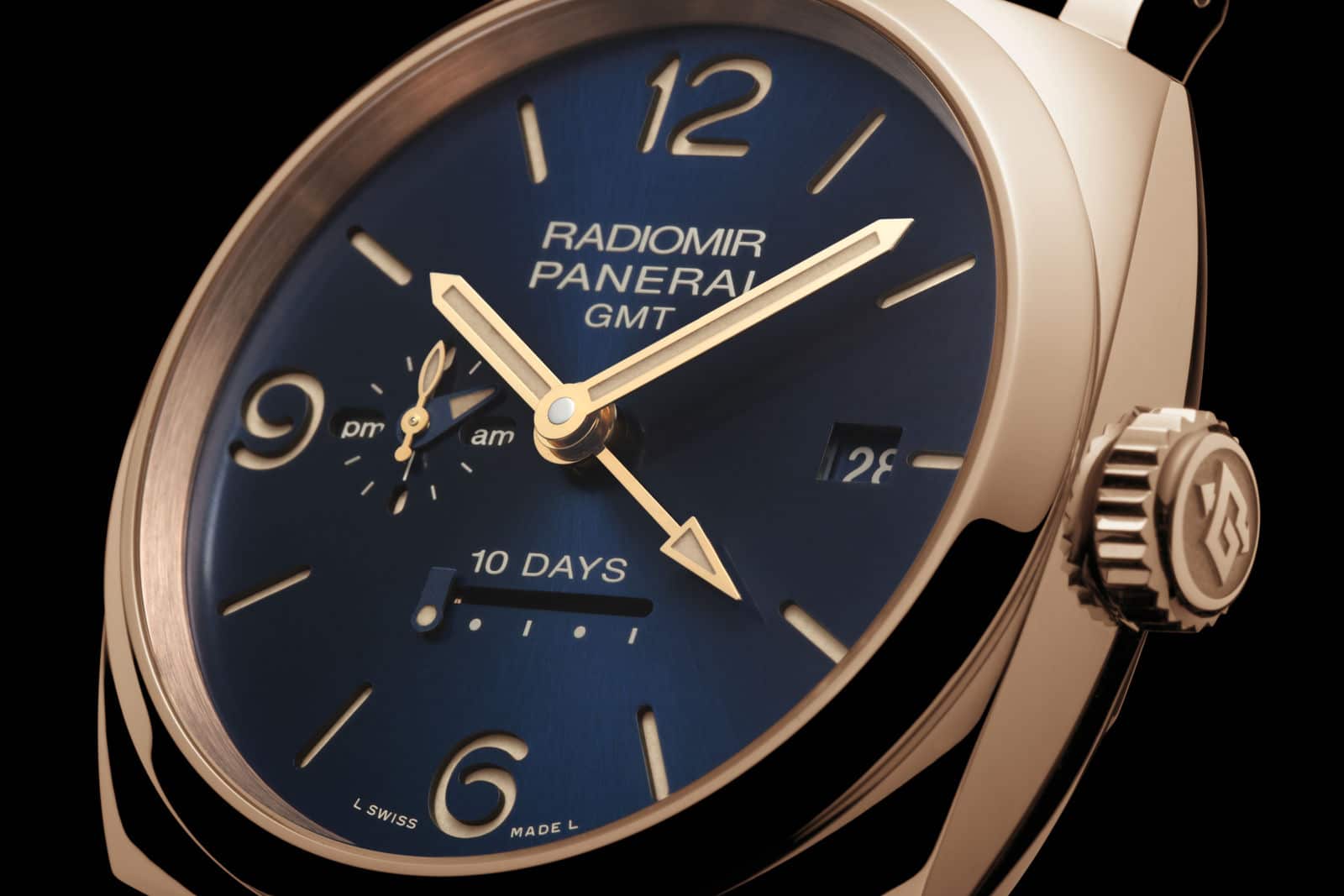 Pam659_Radiomir 1940 10 Days GMT Automatic Oro Rosso – 45 mm