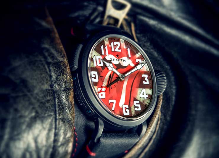 Zenith Pilot Type 20 GMT Tribute to the Rolling Stones