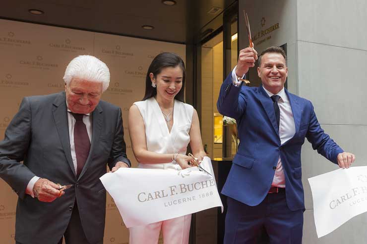 Carl-F.Bucherer-Eröffnung Boutique Luzern