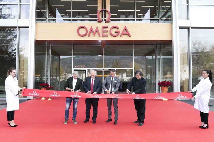 Omega eröffnet neue Produktionsstätte im Schweizerischen Biel