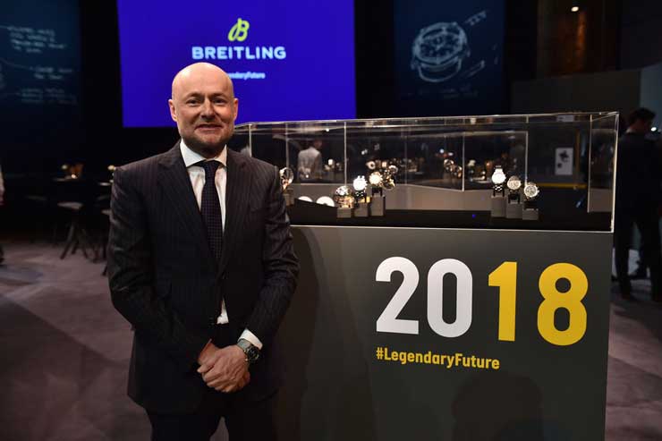 Georges Kern, seit Sommer 2017 CEO von Breitling
