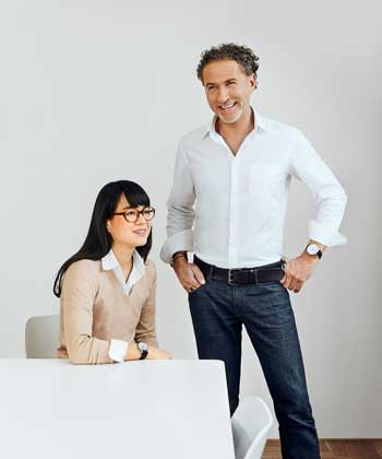 Nomos Autobahn Designer Werner Aisslinger und Tina Bunyaprasit