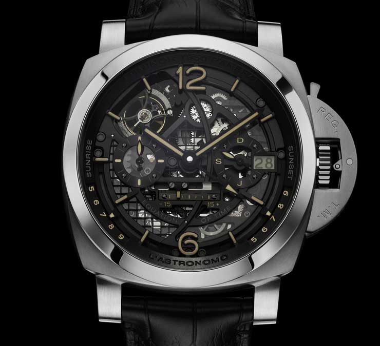 Luminor 1950 Tourbillon Moon Phases Equation of Time GMT