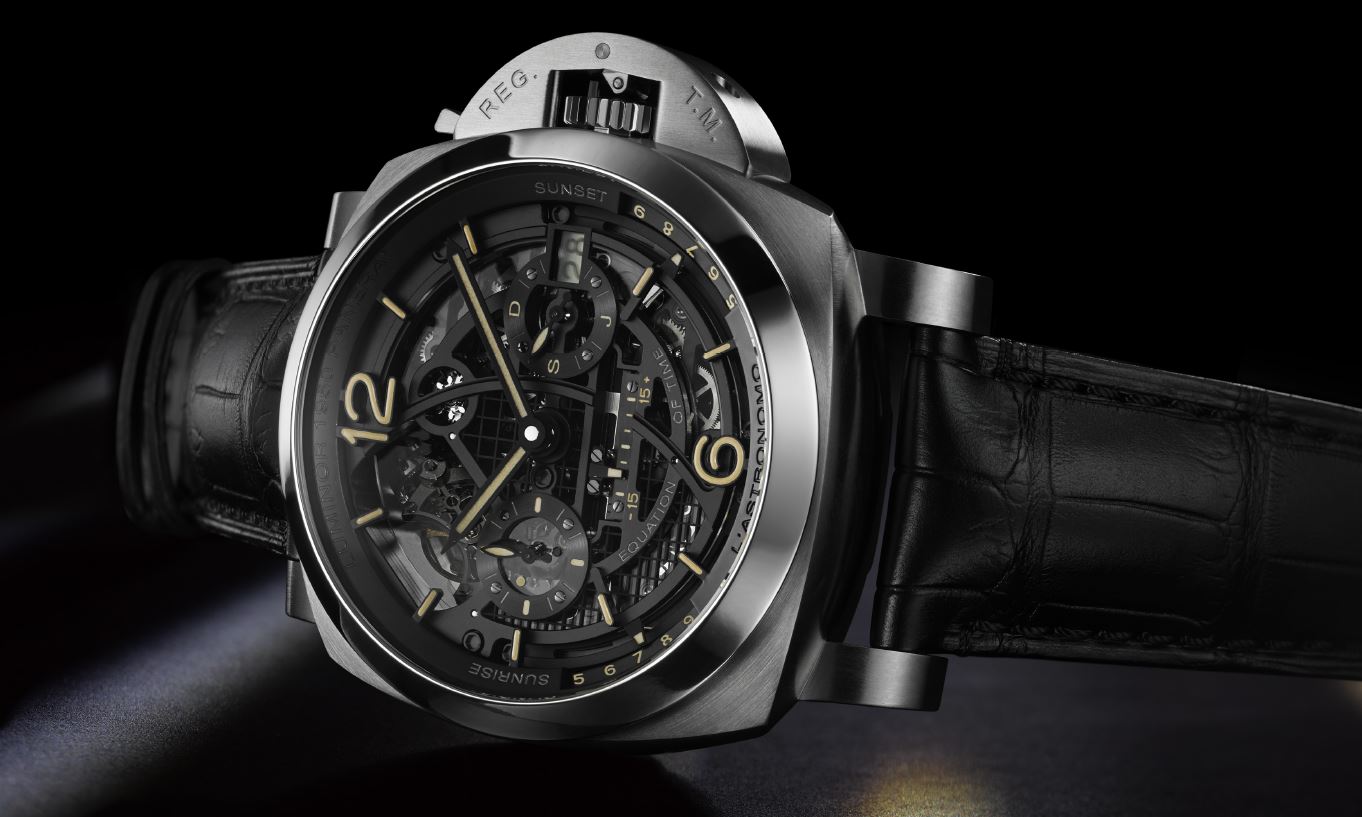 Luminor 1950 Tourbillon Moon Phases Equation of Time GMT