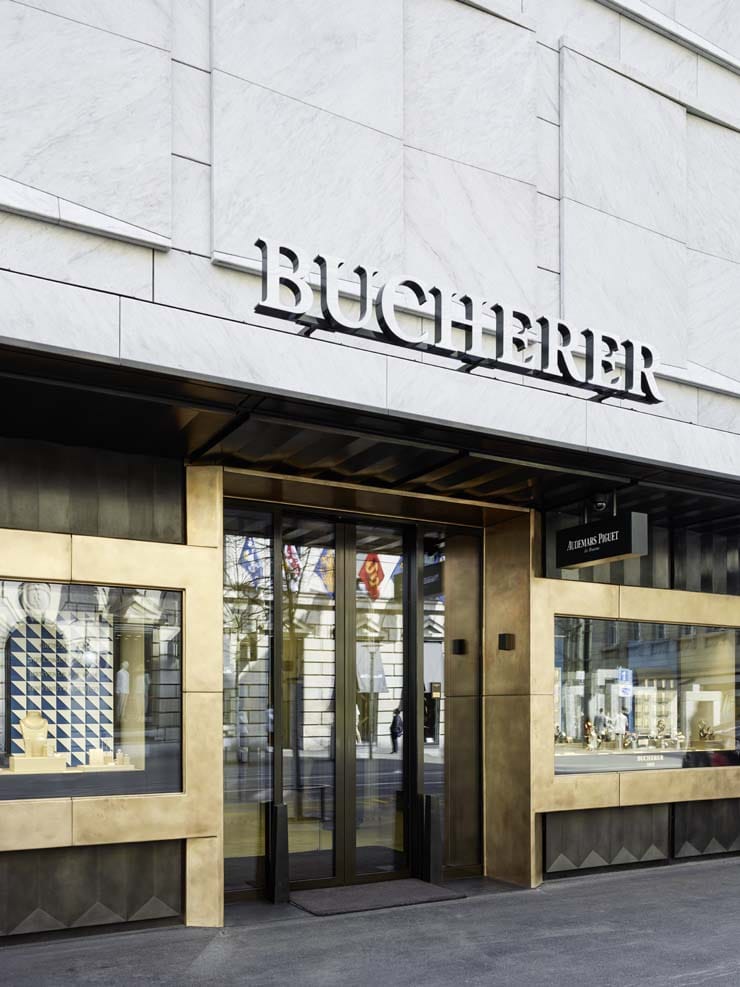 Bucherer Flagship-Store an der Bahnhofstrasse in Zürich 