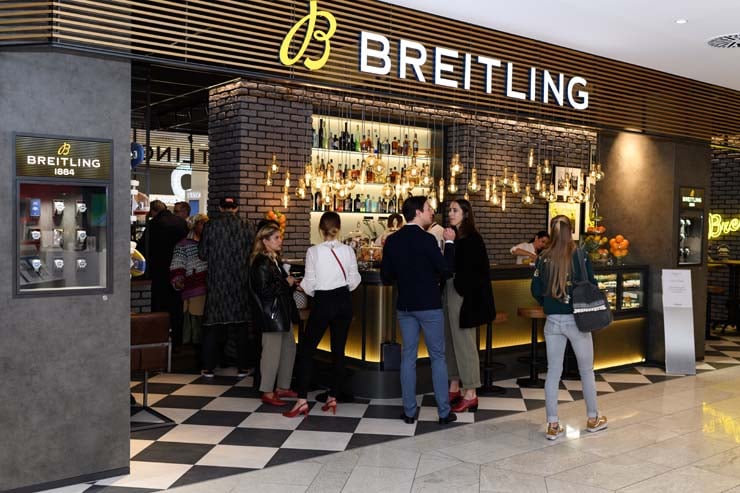 Breitling Bistro-Bar bei Jelmoli in Zürich