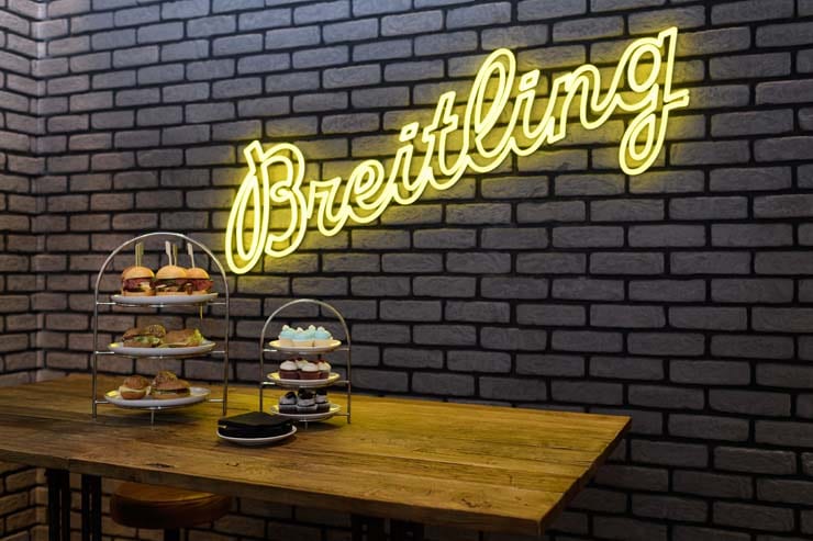 Premiere bei Jelmoli in Zürich: das Breitling Bistro Bar Concept