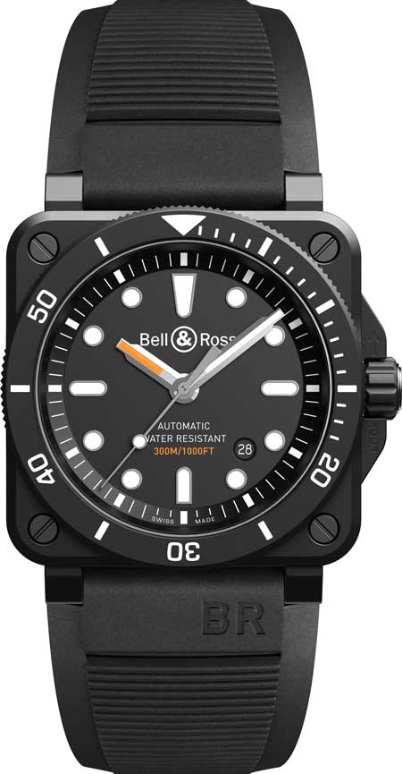 Bell & Ross BR03-92 Diver Black Matte