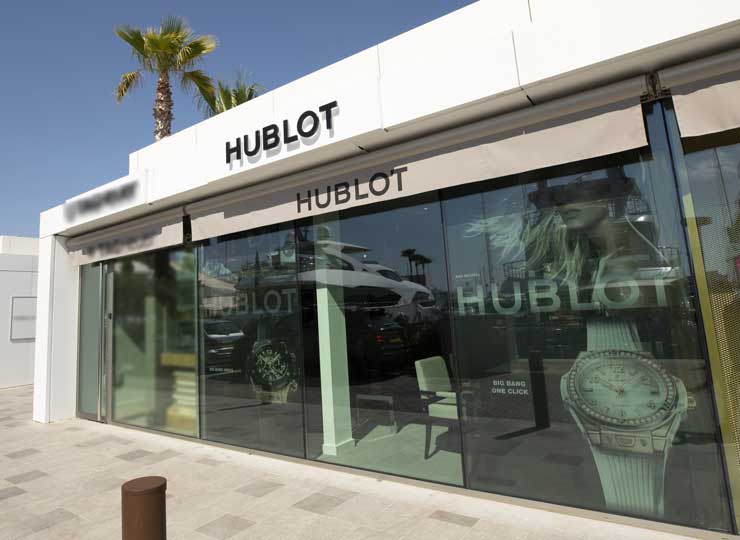 Hublot Pop-up-Boutique Ibiza 