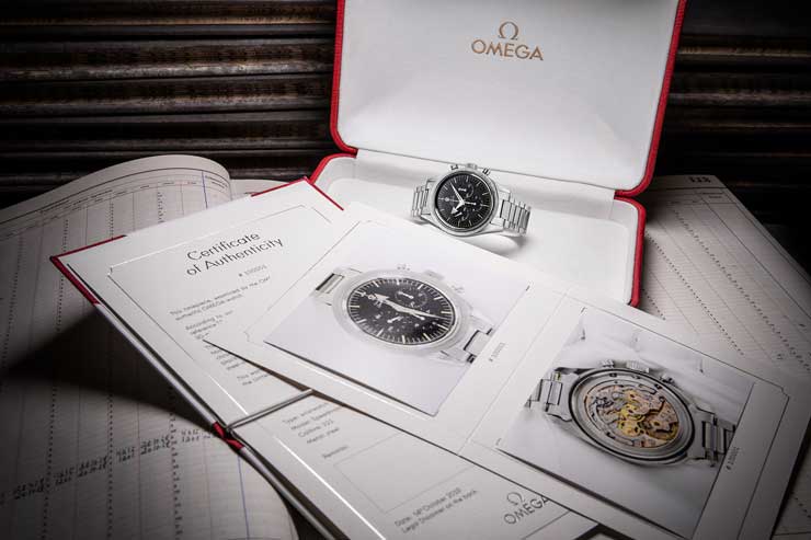 Omega Echtheitszertifikat für Vintage Uhren