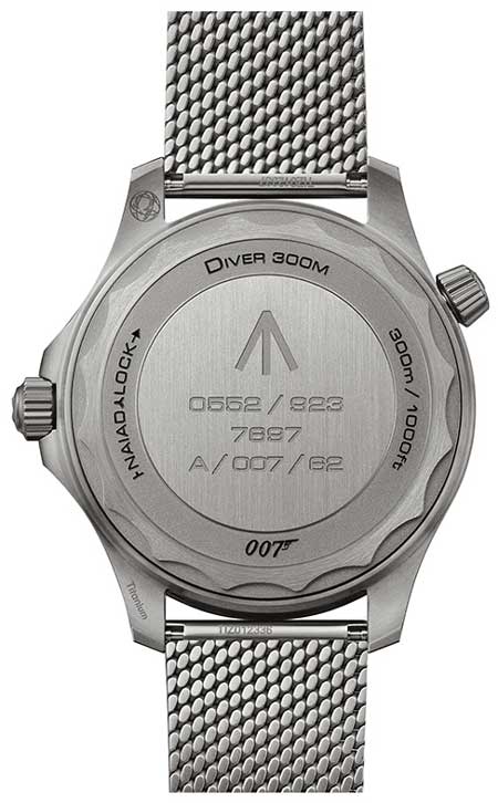 Die Omega Seamaster Diver 300M 007 Edition James Bond no time to die