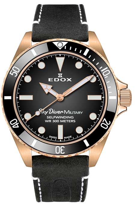 Edox Sky Diver Military limited Edition