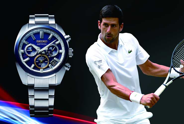 Novak Djokovic Astron GPS