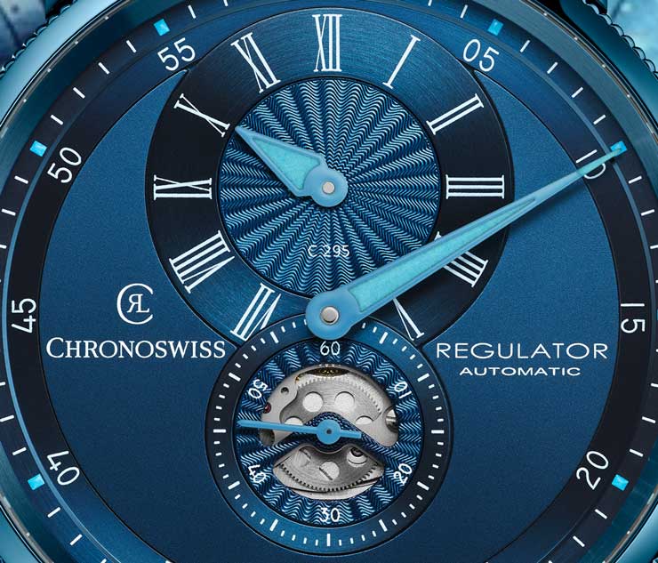 Chronoswiss Regulator Classic Blue Steel