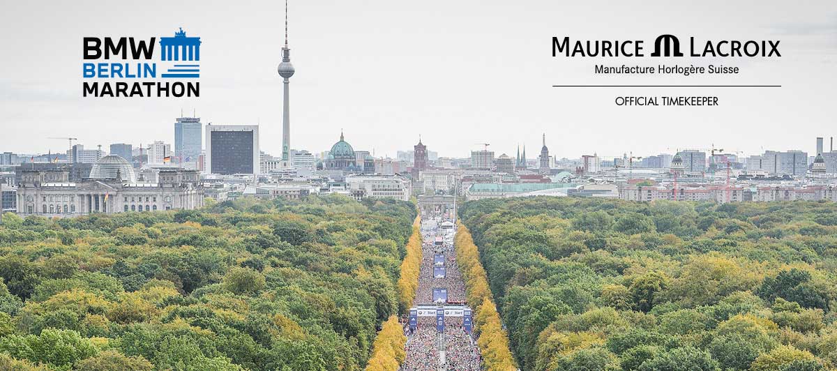 Maurice Lacroix offizieller Zeitnehmer des Berlin Marathon 2021