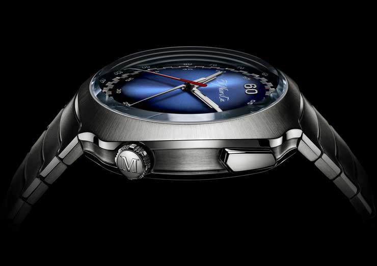 H. Moser & Cie Streamliner Flyback Chronograph Automatic Funky Blue