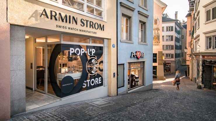 armin Strom Pop-Up Store Zürich