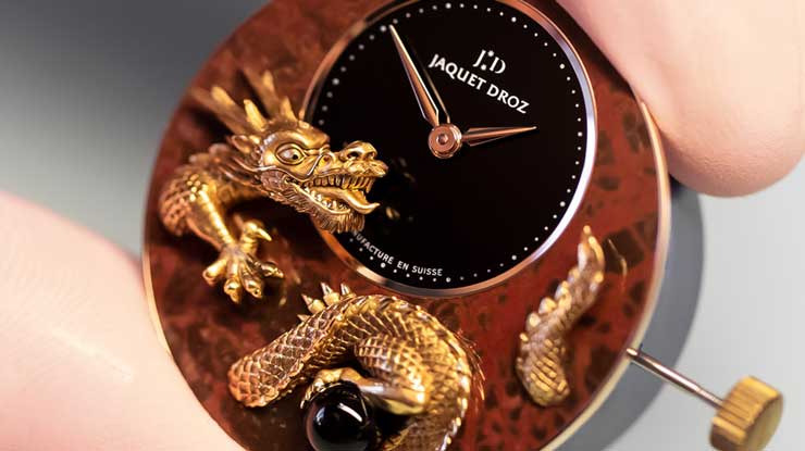 Jaquet Droz Petite Heure Minute Dragon