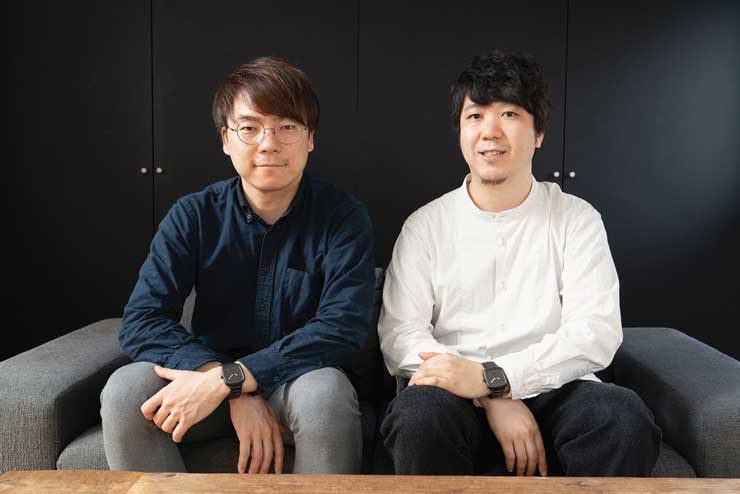 Naoki Ono und Yuki Yamamoto, die Gründer von YOY Design 