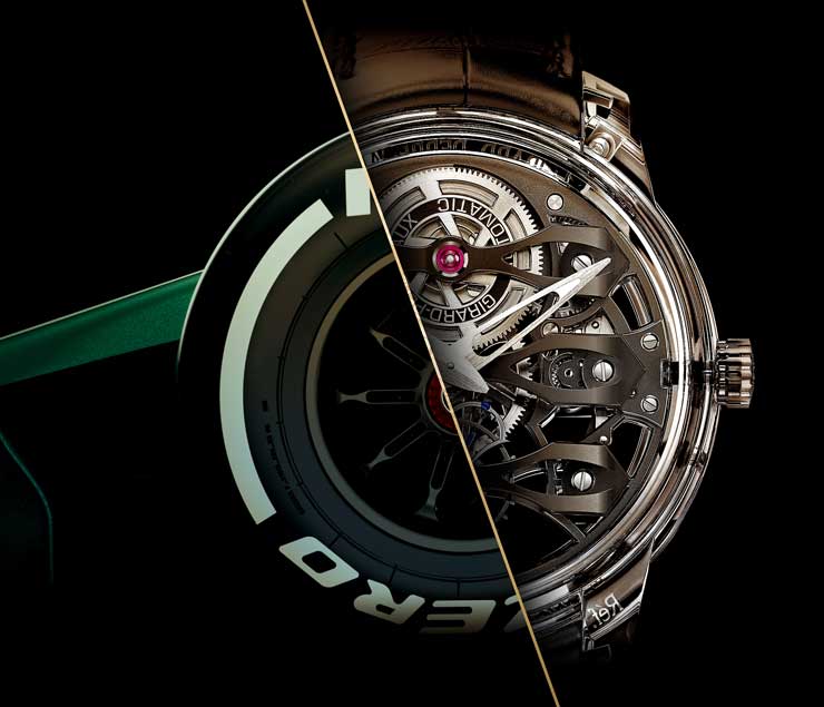740.2 Girard-Perregaux wird offizieller Uhrenpartner von Aston Martin 