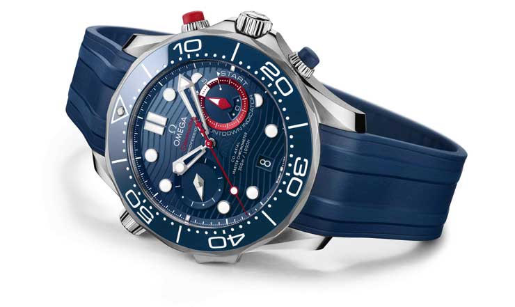 740.2Omega Seamaster Diver 300M America’s Cup Chronograph