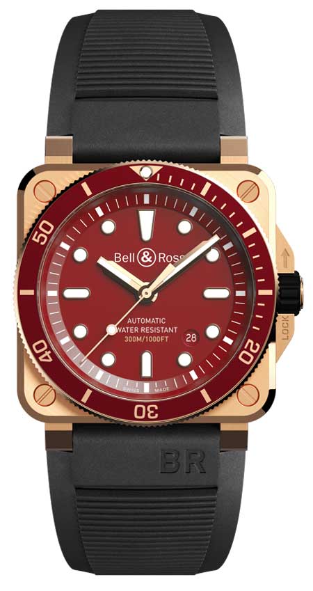 450.BR 03-92 Diver Red Bronze