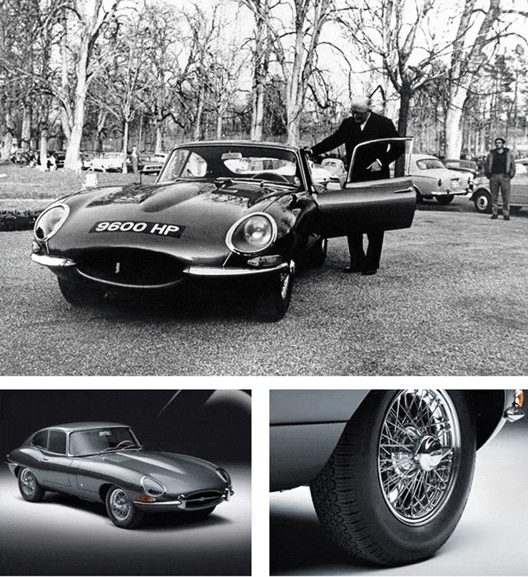 740.Jaguar E-Type 1961 in Genf