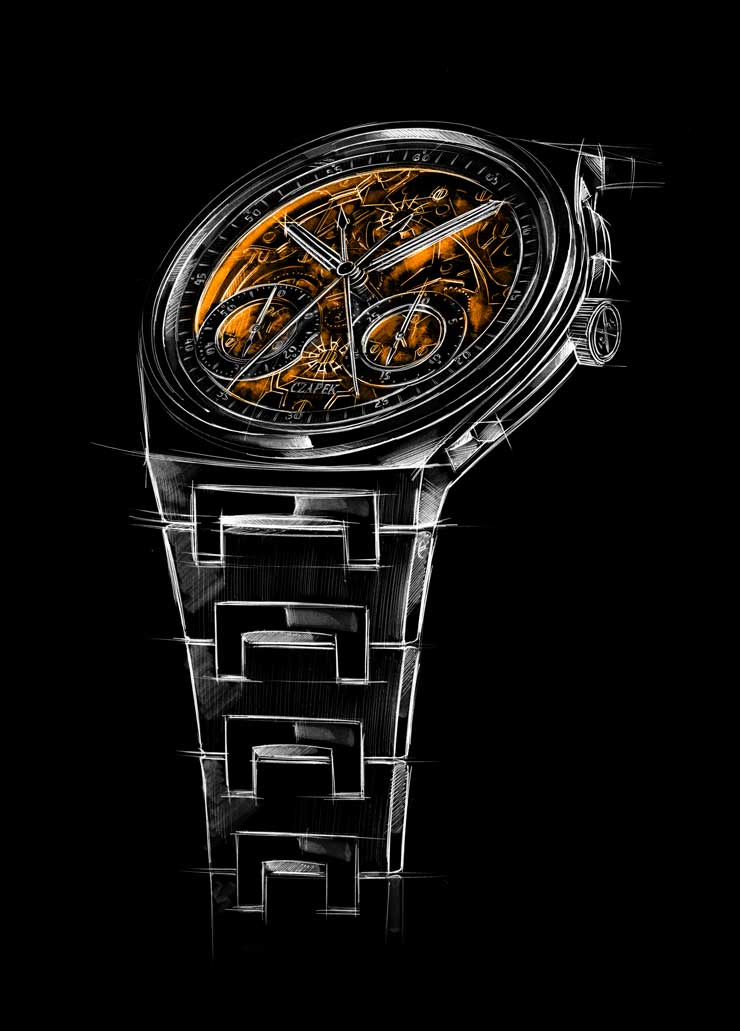 740.01 Czapek & Cie Antarctique Rattrapante "Sunrise"