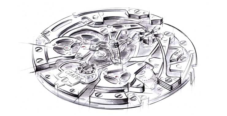 740.2 02Czapek & Cie Antarctique Rattrapante "Sunrise"