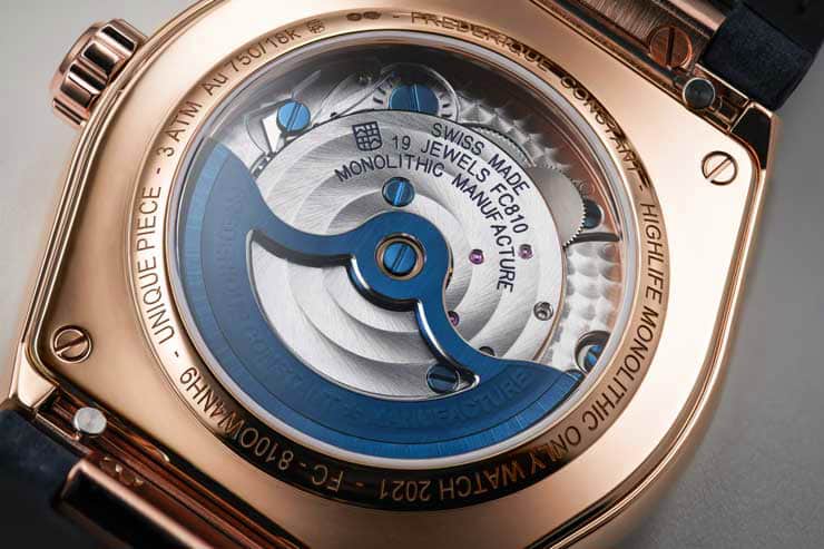 740.2 2021 Frederique Constant Highlife Monolithic Manufacture Only Watch