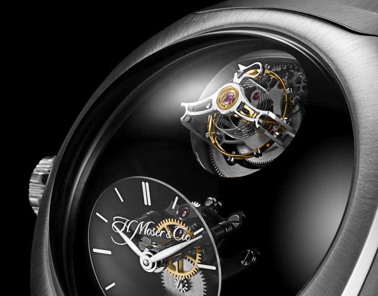 740.2 H.Moser & Cie Streamliner Cylindrical Tourbillon Only Watch