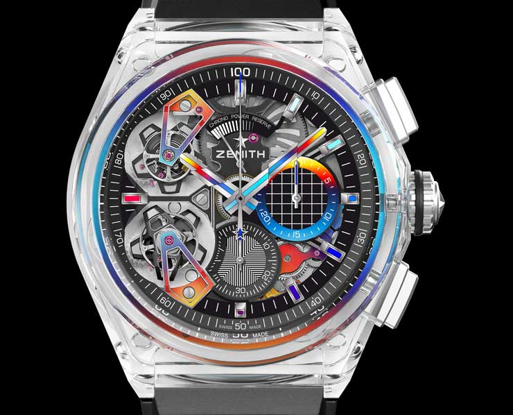740.2 Zenith & Felipe Pantone Defy Doppel-Tourbillon ONLY WATCH 2021 