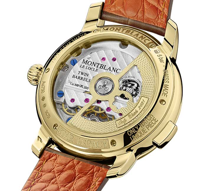 740.4 Montblanc Star Legacy Nicolas Rieussec Chronograph Only Watch 
