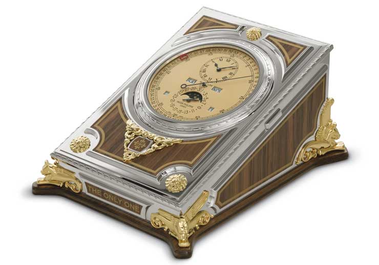 740.5 Patek Philippe Komplizierte Tischuhr für ONLY WATCH
