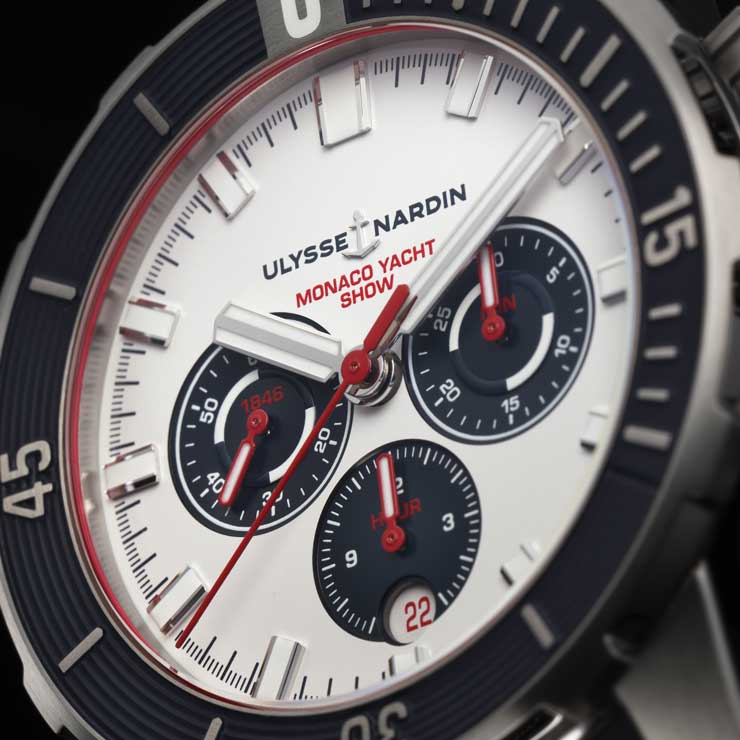 740.1503 Diver Chronograph, 44mm, Monaco Yacht Show limited edition 