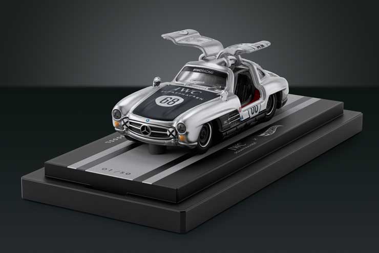 740iwc Hot Wheels Mercedes-Benz 300 SL „Racing Works Edition“. 