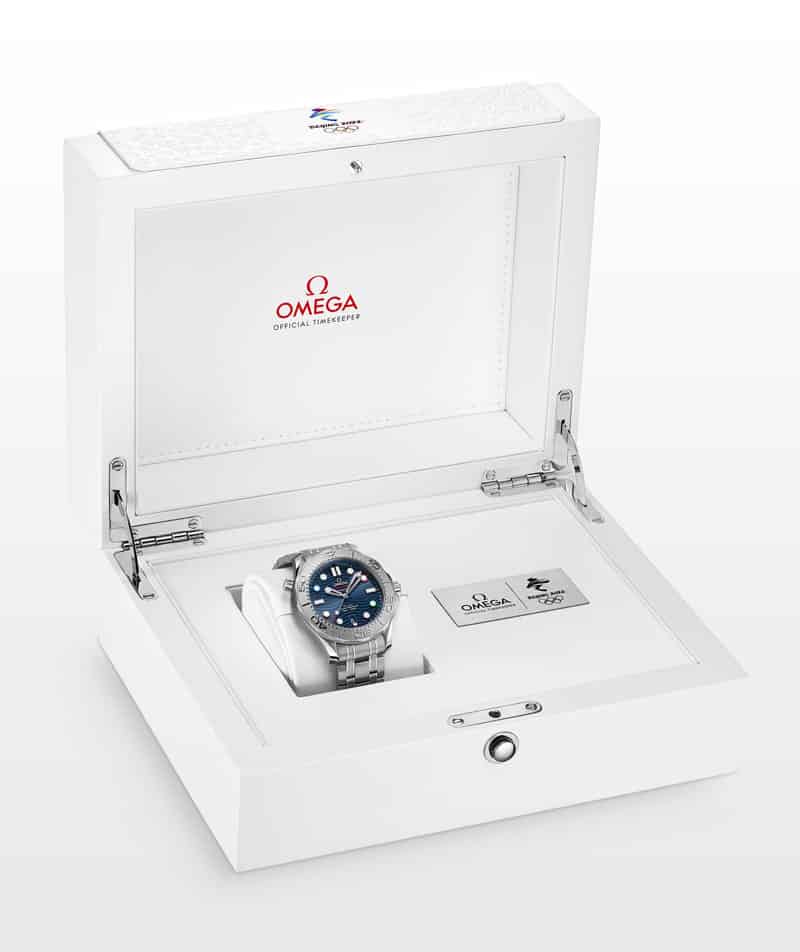 Omega Seamaster Diver 300m Beijing 2022 Special Edition Box03001 box large