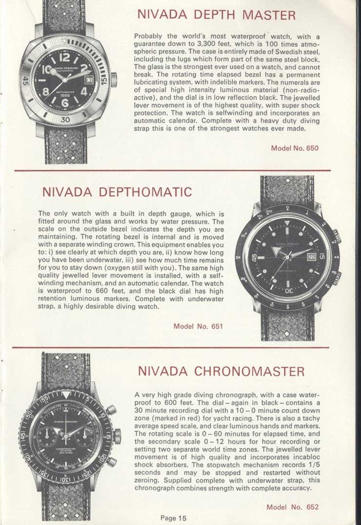 740.1 Nivada Grenchen Advertisment