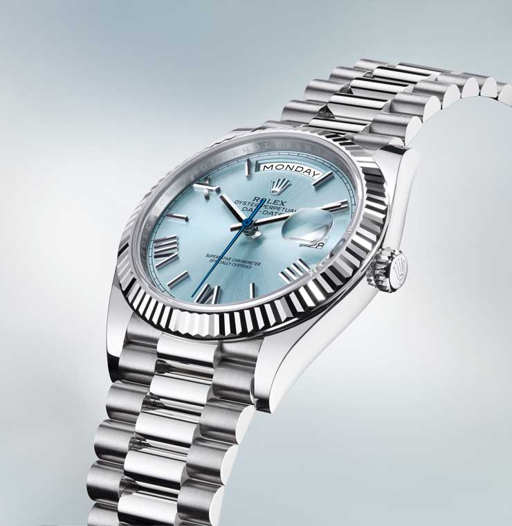 740 Rolex Oyster Perpetual Day-Date 40 Platin