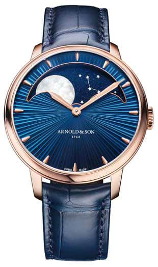310.Arnold & Son Perpetual Moon 41.5 Red Gold