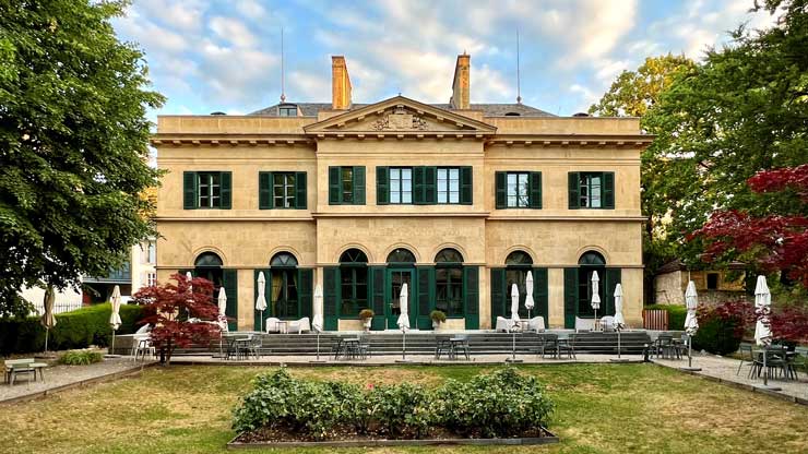 Die Villa Castellane, seit Mitte 2022 Firmensitz von BA111OD