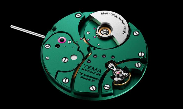 Yema Wristmaster Traveller Micro-Rotor Limited Edition green