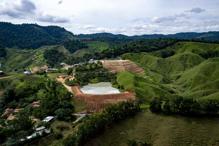 Touchstone Mine in Kolumbien