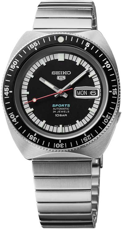 Seiko 5 Sports 55th Anniversary Limited Edition / Re-creation of the first 5 Sports watch (SRPK17)