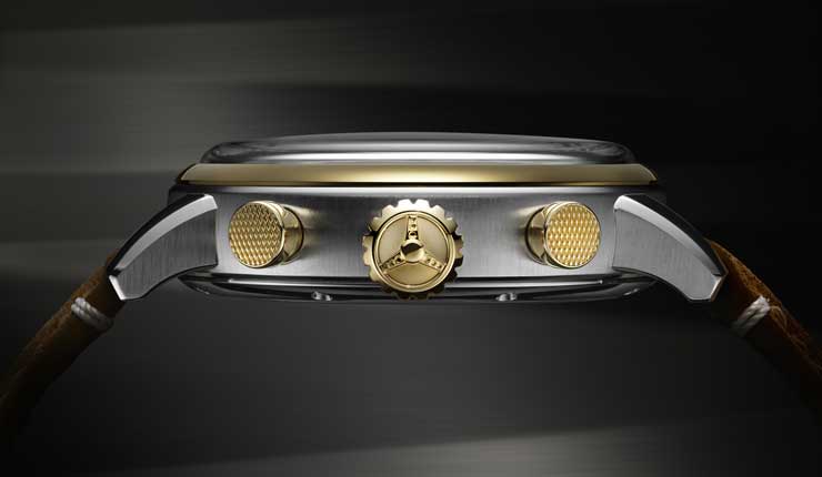 Chopard Mille Chopard Mille Miglia Classic Chronograph in Lucent Stahl™ und 18 Karat ethischem Gelbgold