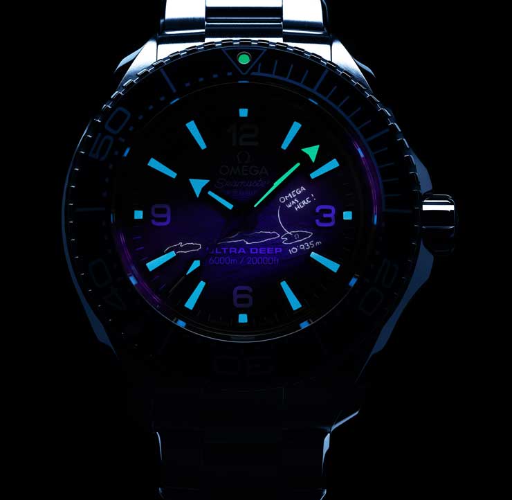 omega Seamaster Ultra Deep Summer Blue 215.30.46.21.